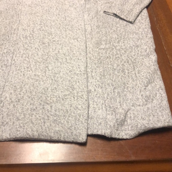 SILENCE & NOISE by ANTHROPOLGIE long length grey open front cardigan L25 - Picture 4 of 10